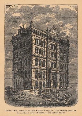 BC1004: B&O Railroad Building (Sidelights on Baltimore)