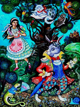 AC1005: Alice in Wonderland Note Card