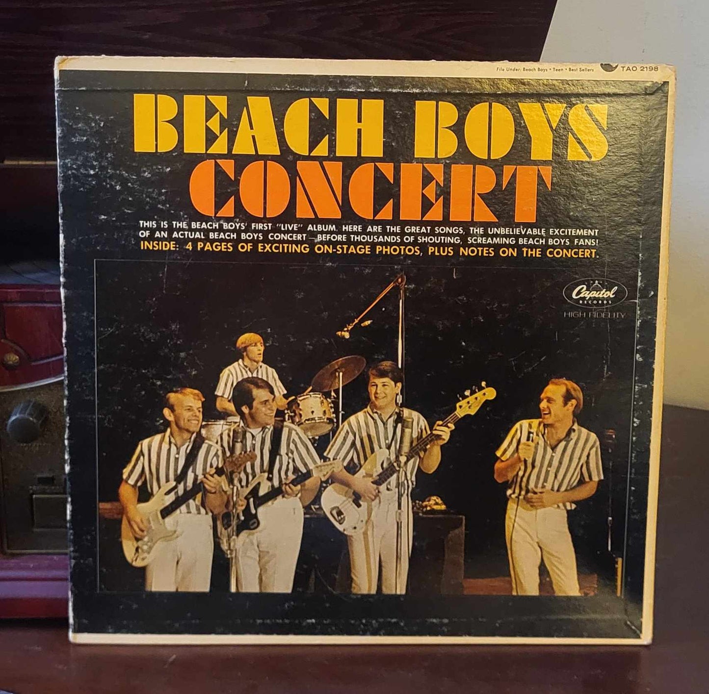"Beach Boys Concert" LP (Capitol Records, 1964)