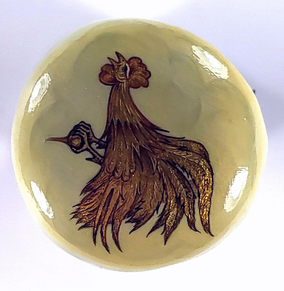 "Golden Cockerel" lacquer box