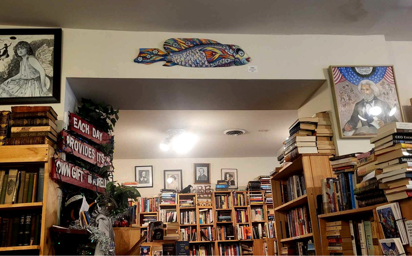 "Rainbow Fish" Sculpture