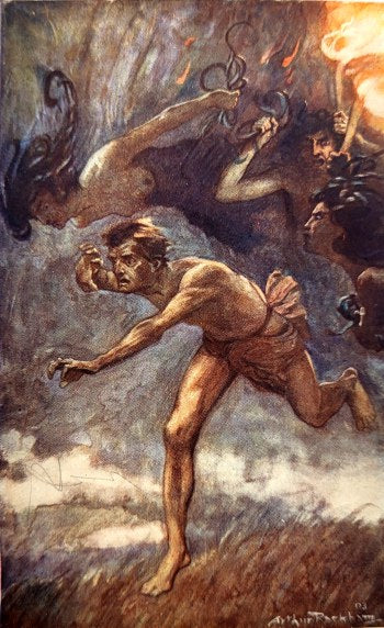 GC1004: Orestes Pursued by the Furies (Greek Heroes)