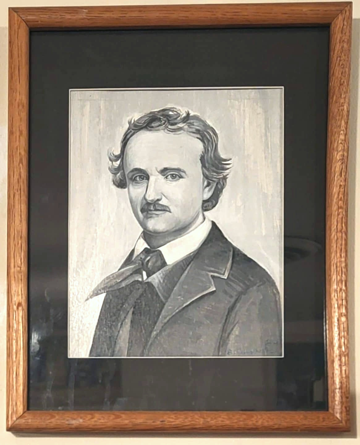 Portrait of Edgar Allan Poe