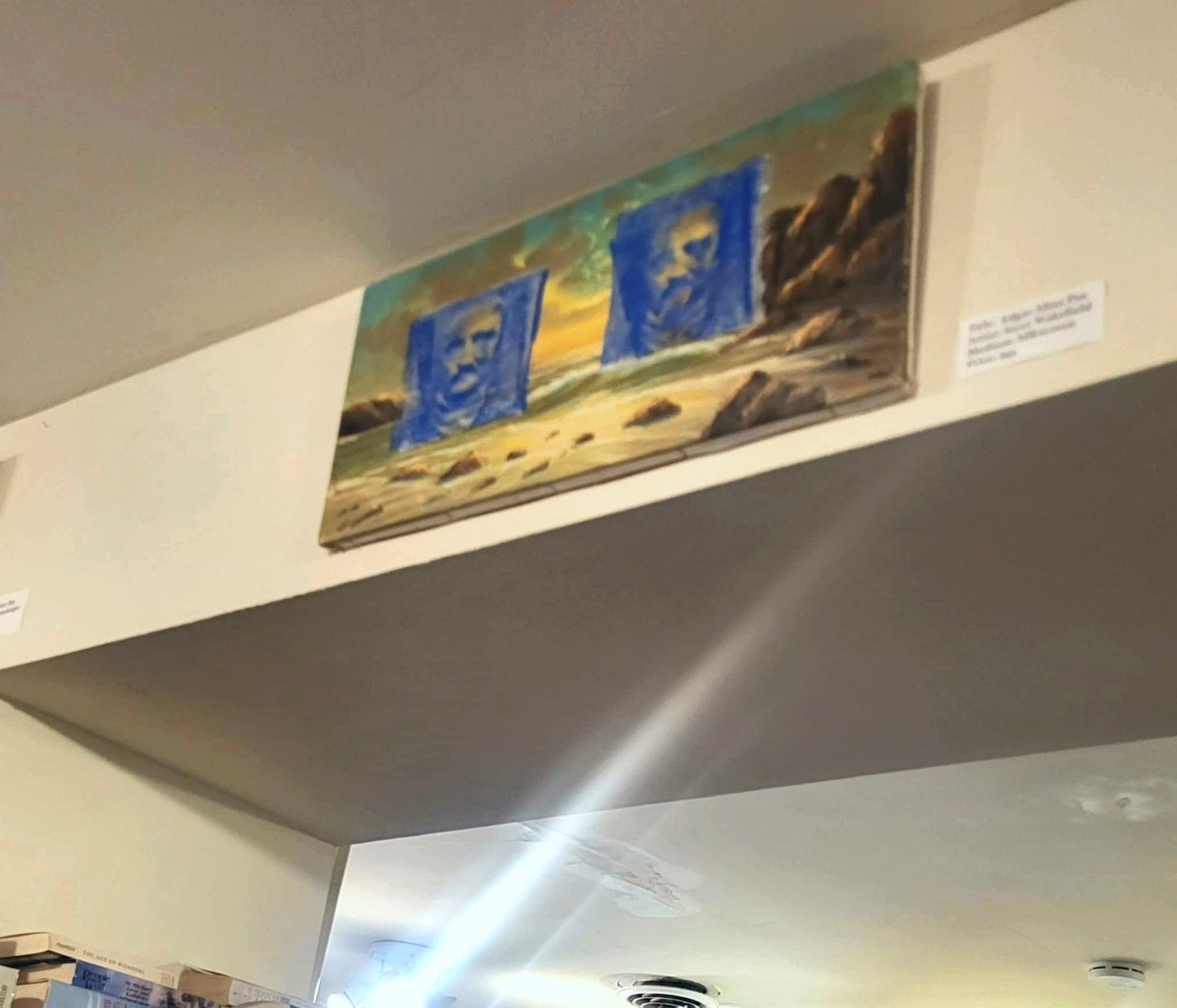 "Poe Seascape" Painting