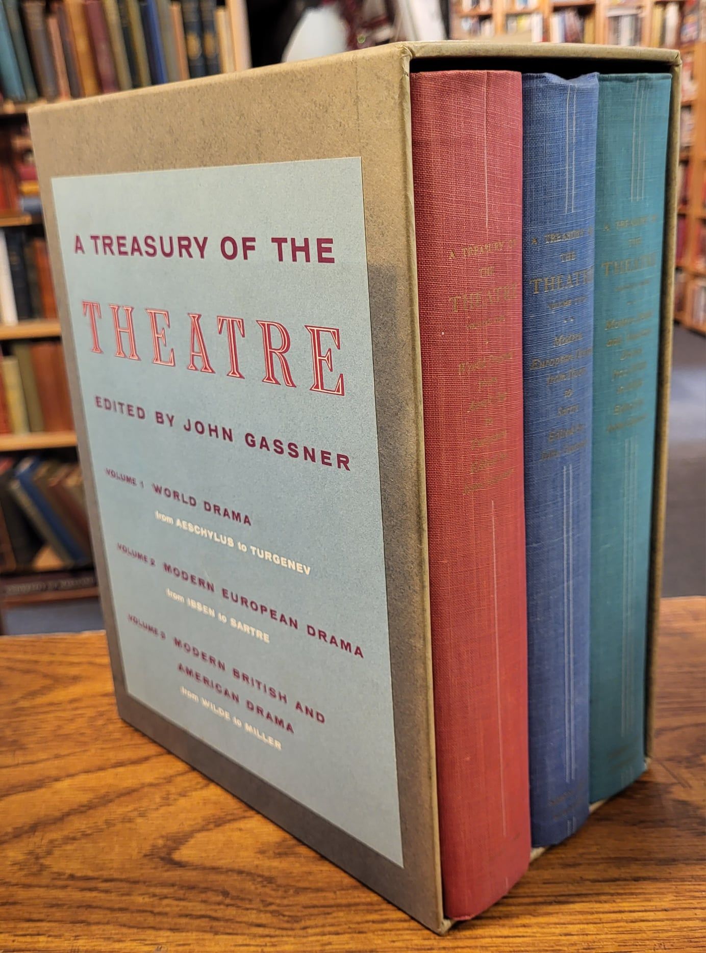 A Treasury of the Theatre (3 Vols.)