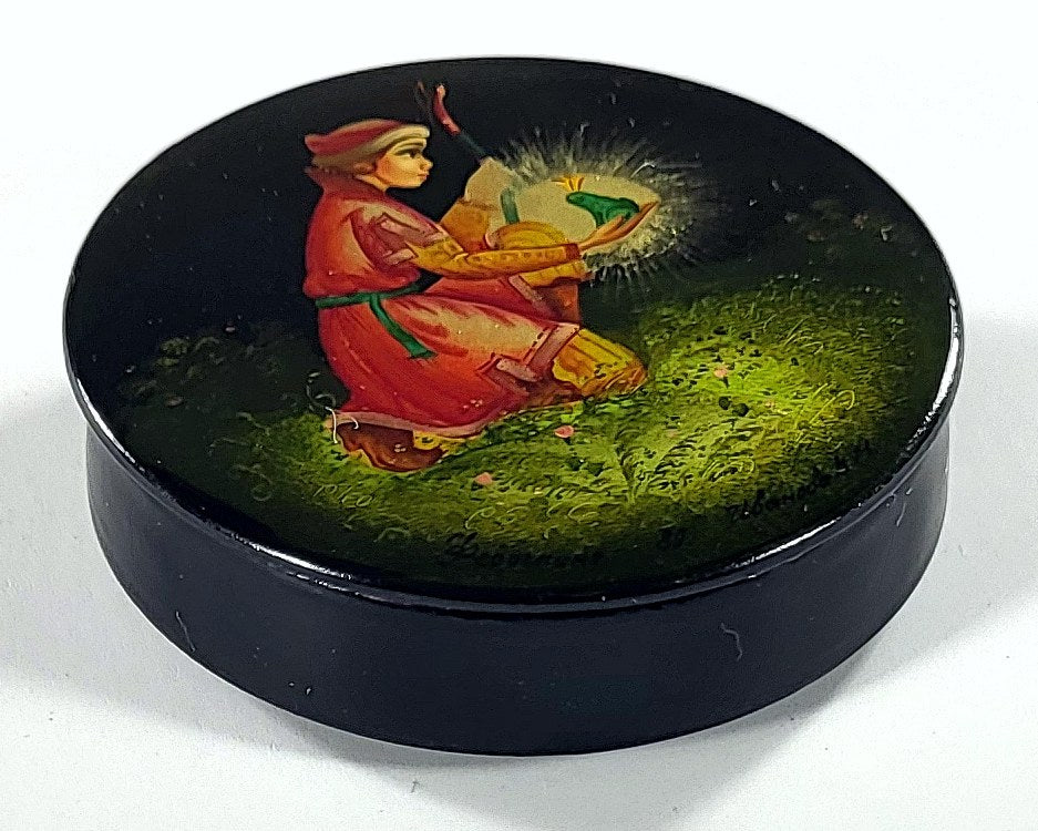 "The Frog Princess" Russian lacquer box